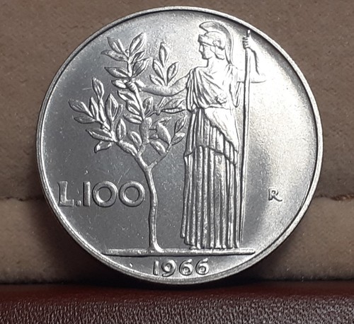 Repubblica 100 lire - 100, 1966