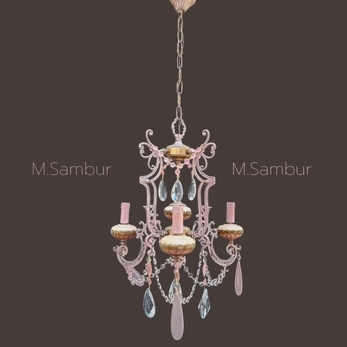 Lampadario vintage con