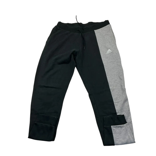 Adidas nero grigio pantalone - grigio,