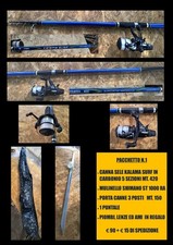 CANNE DA PESCA COMPLETE DI