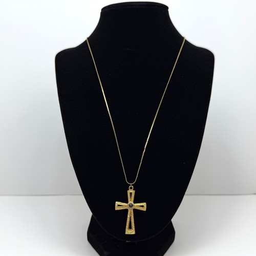 Collana con ciondolo - , croce