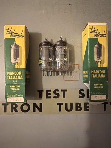 Marconi ecc83 nos - marconi, pair