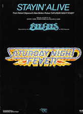 "Stayin' Alive" registrato dai Bee Gees - Spartiti - 1977