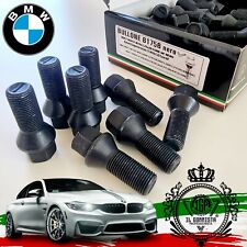 B175B KIT 20 Bulloni Ruota NERI sostituz ORIGINALE BMW Serie 1 2 3 4 5 6 7 8 X1