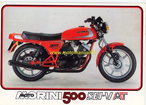 Moto morini 500 1981 - moto, 6v