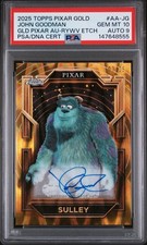 2025 Topps Chrome Pixar Gold