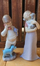 Due statuette in porcellana NAO, perfette condizioni