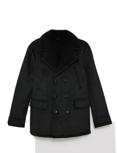 Cappotto zara uomo nero - cappotto,