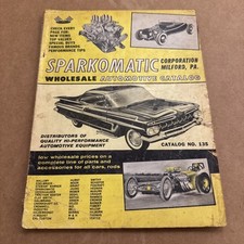 Catalogo Forniture Automotive Sparkomatic (Almquist) 1963 Illustrato