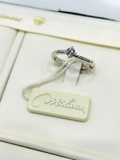 Anello Solitario In Oro Bianco