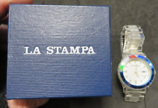 OROLOGIO LA STAMPA EURO 94 Stainless Steel Back Europei Calcio 1994 ITALIA Watch