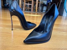 CASADEI decolte nere in pelle