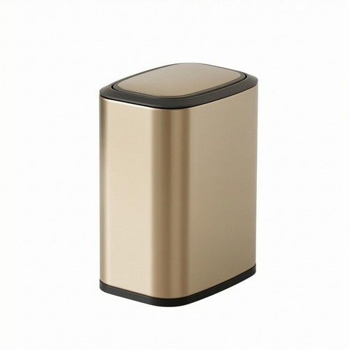 Pattumiera acciaio inox 12 - acciaio,