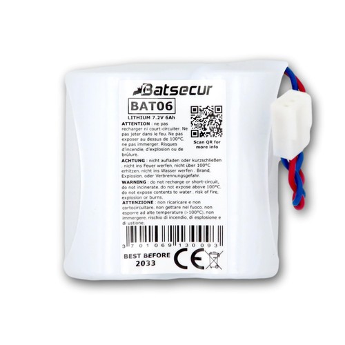 Batteria allarme bat06 - allarme,