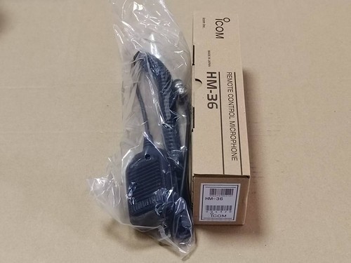 Nuovo scatola icom hm 36 - in, hm-36