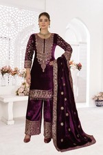 Abito vestito Bollywood Salwar Kameez indiano pakistano festa matrimonio 