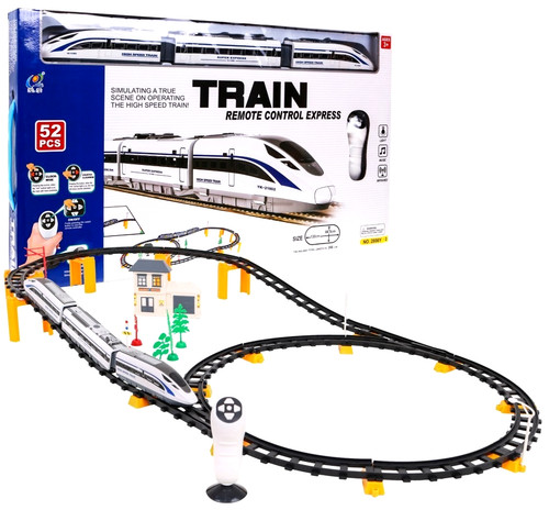 Set ferroviario con treno