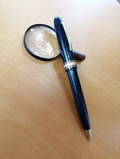 OMAS A.M. 87 ballpoint in briar made in Italy blue color 1987