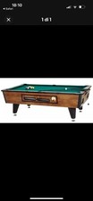 BILIARDO AMBASSADOR 7 GARLANDO DA BAR CON GETTONIERA A 2€ CAMPO DI GIOCO 200x100