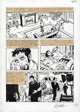 GIAMPIERO CASERTANO - TAVOLA ORIGINALE DYLAN DOG - 'LA BESTIA'
