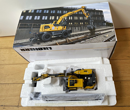 Liebherr 922 rail nzg nuovo - nzg,