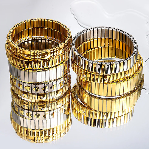 Bracciale elastico acciaio