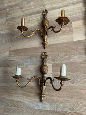 Coppia di 2 applique da parete