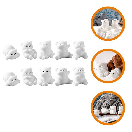 Pezzi miniatura orso - 10,