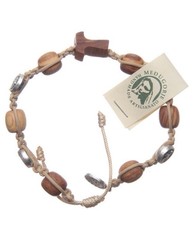 Bracciale medjugorje legno - in,