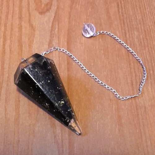 Pendule divinatoire orgonite - pendule,