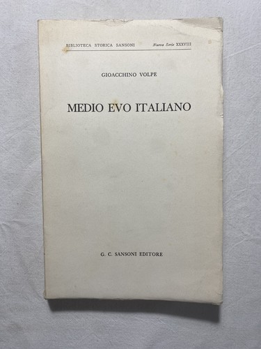 Medio evo italiano - evo,