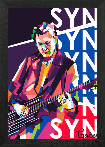 Synyster gates wpap poster - gates,