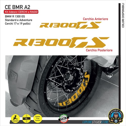 Adesivi cerchi ruote raggi - 2,