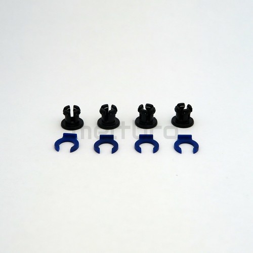 Bowden clip 6mm frizione - 4x, &
