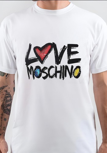 Shirt unisex love moschino - t-shirt,