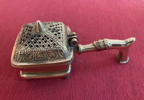 Bruciatore incenso ottone - di,