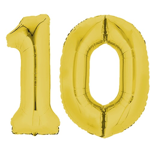 Palloncino foil cm oro - 80,
