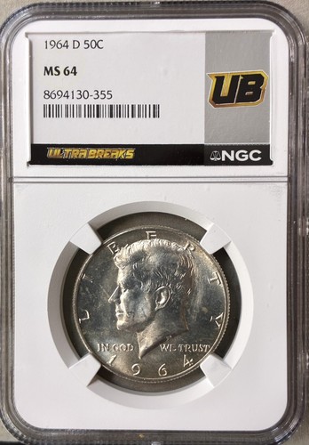 1964 kennedy mezzo dollaro - mezzo,