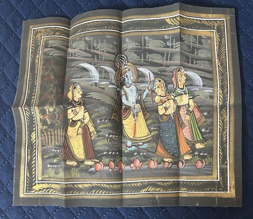 India dipinto vintage - (bl),