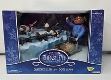 2002 Rudolph Renneer "YUKON'S SLED & DOG TEAM" che gioca Mantis Memory Lane NUOVO!