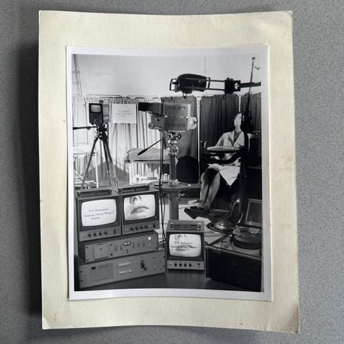 Dental surgery studio 1960s - surgery, tv