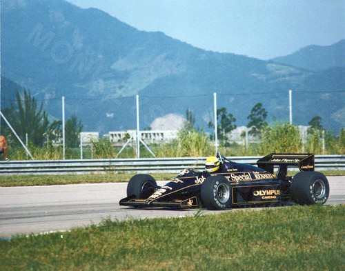 Ayrton senna lotus jps - jps, renault