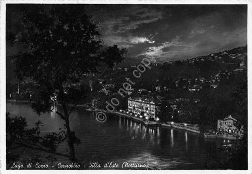 Cartolina cernobbio villa - cartolina,