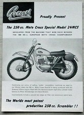 Greeves 250cc Moto Cross