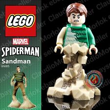 ⭐ LEGO Sandman sh685 Minifigure Marvel sh0685 Spider-Man Uomo Sabbia set 76172