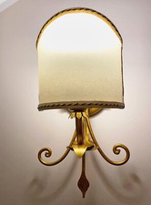 APPLIQUE ORO ANTICO LAMPADA DA