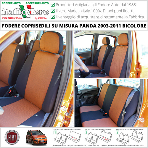 Fodere coprisedili fiat panda - coprisedili,