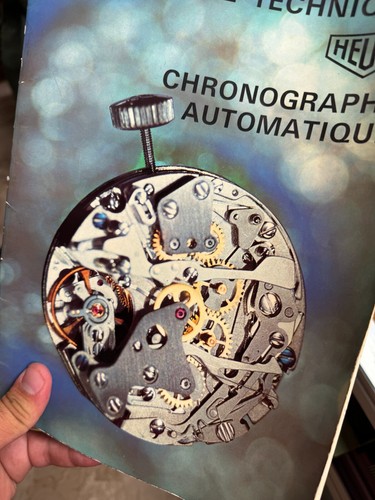 Cronografo heuer cal 12 - cal., 11/12