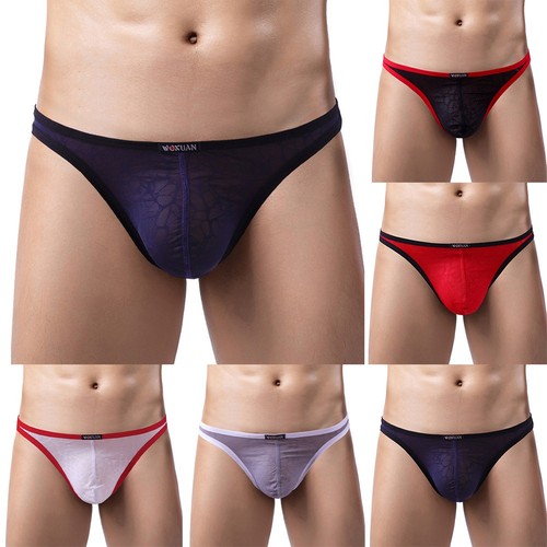 Slip uomo vita bassa pizzo
