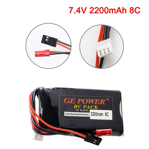 Batteria 2200mah li - batteria, 7.4v
